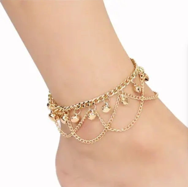 Beautiful Gold ankle bracelet