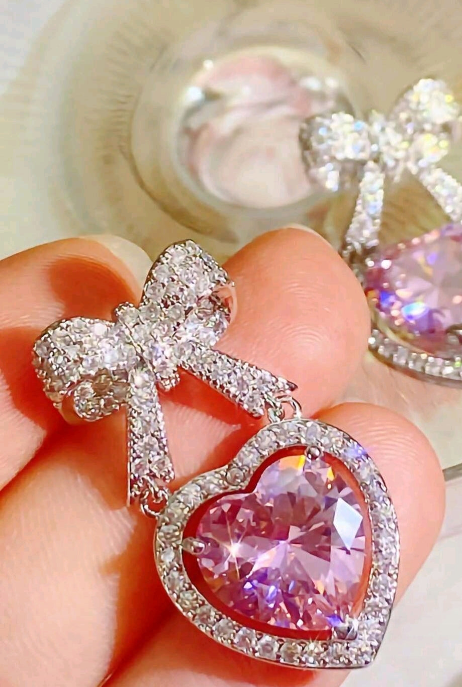 Sweetheart earrings