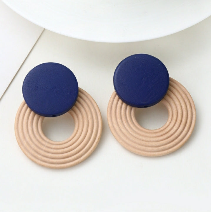 Wooden earrings