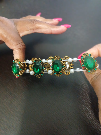 Emerald city bracelet