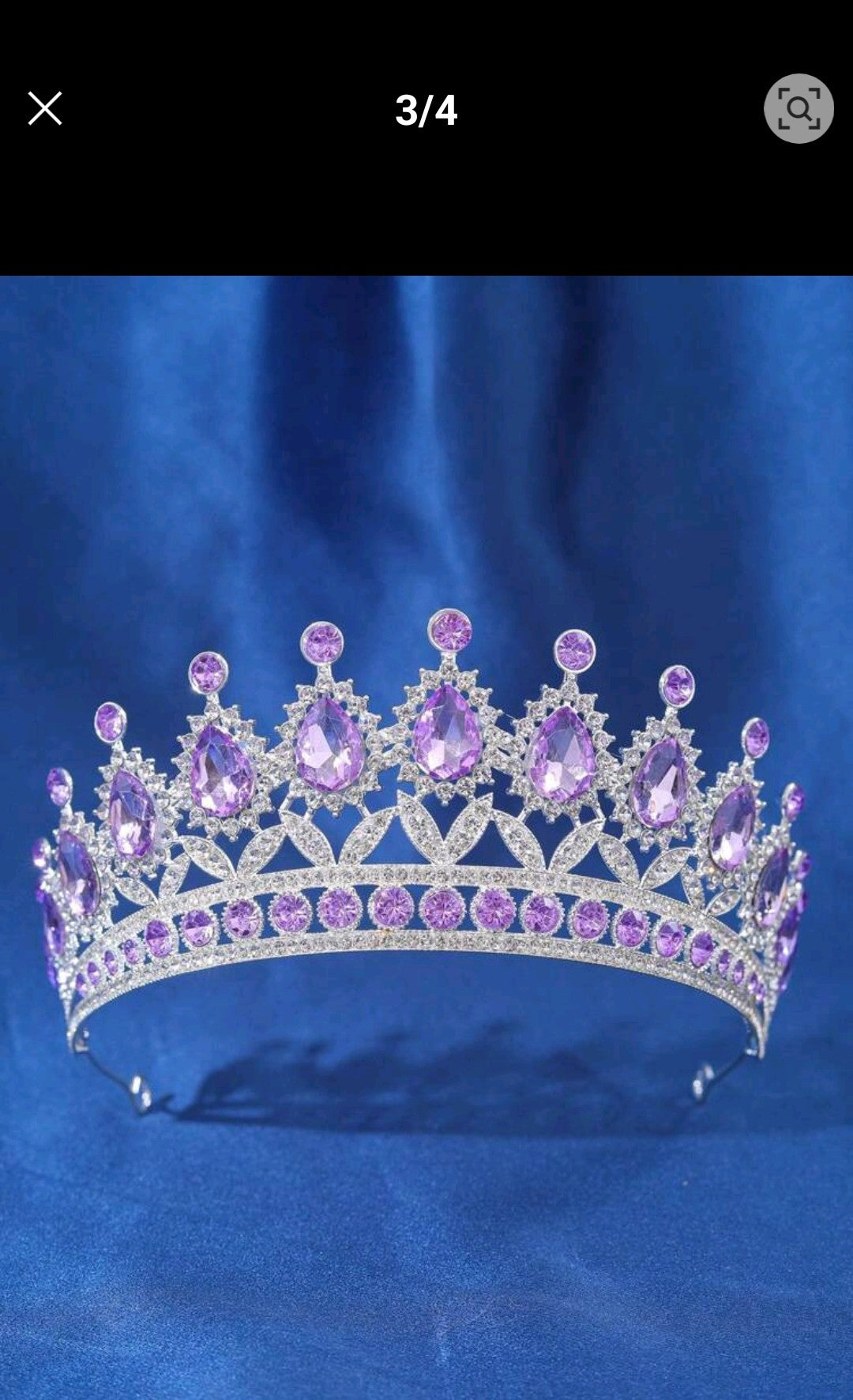Beautiful tiara and necklace set