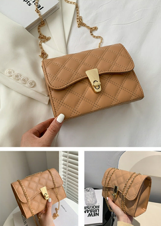 Light brown leather handbags